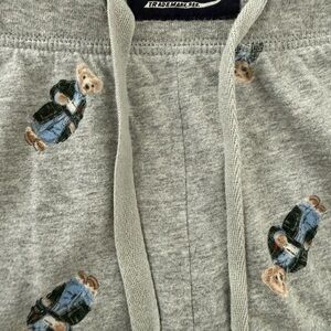 Polo by Ralph Lauren Heather Gray Pajama Pants with Bear Motif